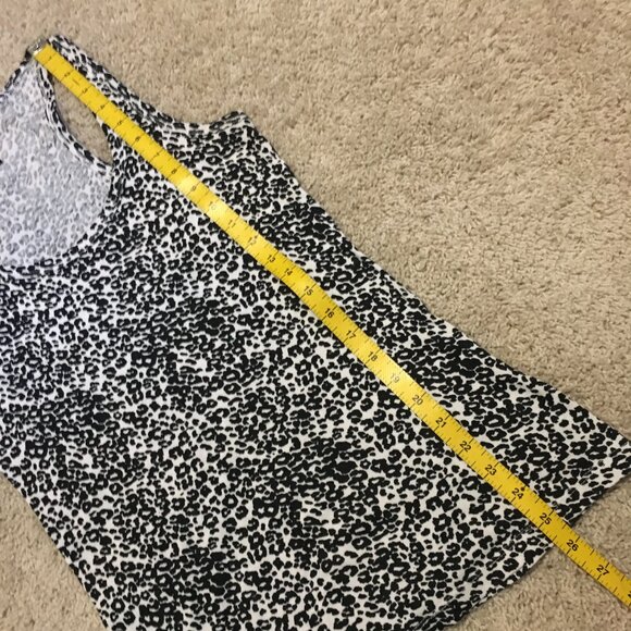 100% Cotton Animal Print Cotton Tank Top - Picture 12 of 12